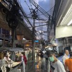 Rainy night in Bangkok