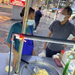 roti lady Bangkok street food