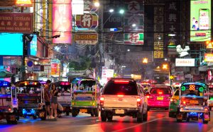 Yaowarat Road in Bangkok aka China Town