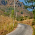 Winding mountain road in Phetchabun